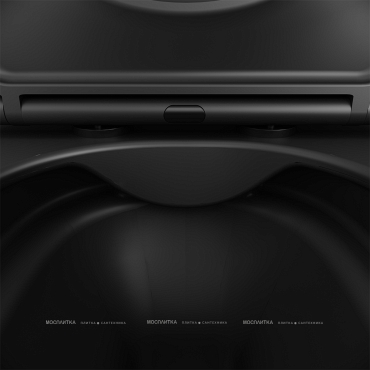 Унитаз подвесной безободковый Am.Pm Func C8F1701MBSC с крышкой-сиденьем микролифт черный - 6 изображение
