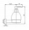 Дозатор для жидкого мыла с держателем Paini Dax-R-Dax 84CR031BI - 2 изображение