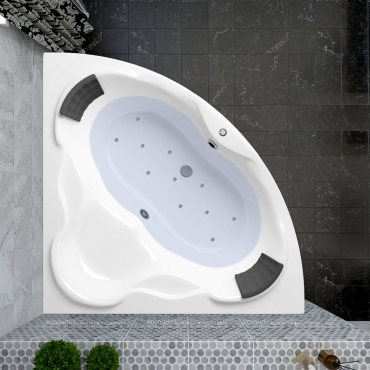 Акриловая ванна Lavinia Boho Elegant, 150x150 см, 361940AC - 4 изображение
