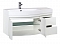 Комплект мебели для ванной Aquanet Опера 115 R 2 двери 2 ящика белый - 4 изображение