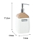 Дозатор для жидкого мыла Fixsen 300 мл White Wood FX-402-1 - 4 изображение