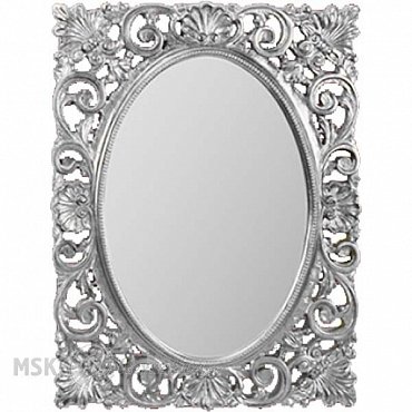 Зеркало прямоугольное Migliore Complementi ML.COM-70.721, h95xL73xP4 cm, серебро