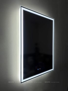 Зеркало BelBagno 120 см SPC-GRT-1200-800-LED-TCH-SND с подсветкой, голосовым управлением и подогревом - 2 изображение