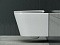 Комплект подвесной безободковый унитаз Ceramica Nova Forma с крышкой-сиденьем CN3011 + инсталляция Geberit Delta 458.149.21.1 с кнопкой, хром глянцевый - 4 изображение