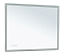 Зеркало Aquanet Оптима 100 белый матовый - 5 изображение