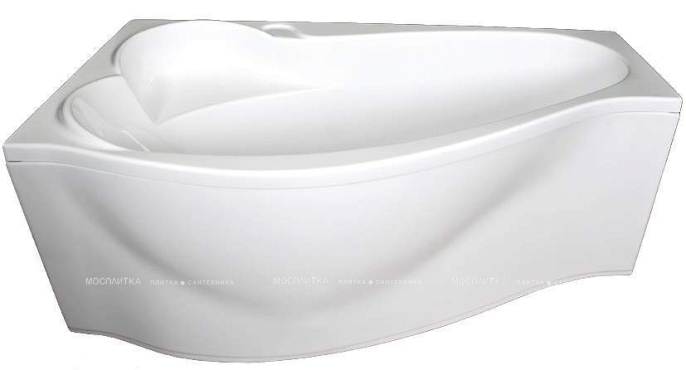 Акриловая ванна 1MarKa Gracia 170x100 левая - 2 изображение