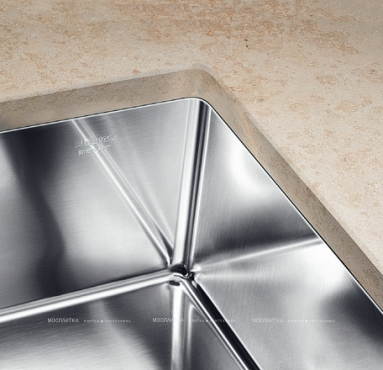 Кухонная мойка Blanco Claron 450-U 521575 нержавеющая сталь - 5 изображение