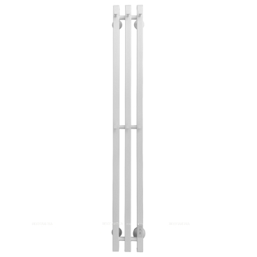 Полотенцесушитель электрический Маргроид Inaro профильный 120х15 см Inaro-12012-1081-9016R матовый белый - 2 изображение
