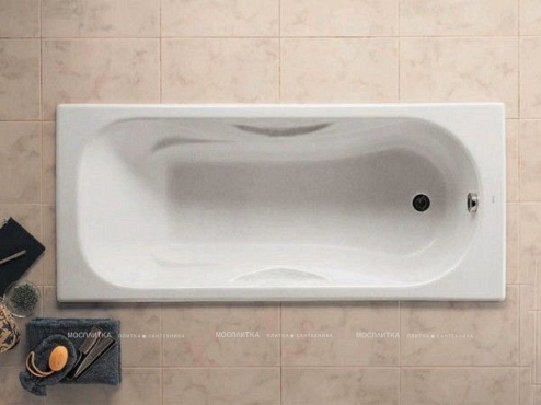 Чугунная ванна Roca Malibu 170х75 см - 5 изображение