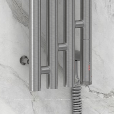 Полотенцесушитель электрический Сунержа Кантата 3.0 150х19,1 см 071-5847-1516 сатин - 3 изображение