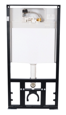 Комплект подвесной безободковый унитаз Bocchi V-Tondo 1416-004-0129 черный матовый + инсталляция Bocchi 8010-1000 - 5 изображение