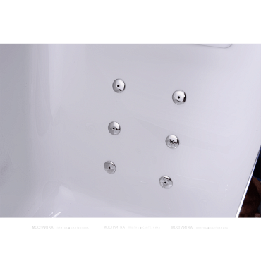 Акриловая ванна Orans 65108R0 170х75 см правая с гидромассажем - 5 изображение