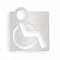 Табличка «Туалет для инвалидов» Bemeta Hotel 111022025, хром матовый