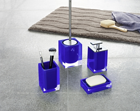 Дозатор для жидкого мыла Ridder Colours синий, 22280503 - 2 изображение