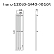 Полотенцесушитель электрический Маргроид Inaro 120х18 см Inaro-12018-1049-9016R матовый белый - 3 изображение