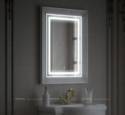 Зеркало Corozo Классика 60 LED SD-00000967,белый - 2 изображение