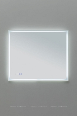 Зеркало Aquanet Оптима 90 белый матовый - 7 изображение