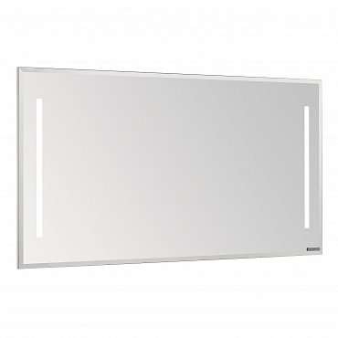 Зеркало с подсветкой 120 см Aquaton Отель 1A101402OT010 белый
