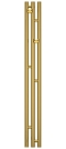 Полотенцесушитель электрический Сунержа Терция 3.0 120х13,8 см 03-5844-1211 золото - 2 изображение