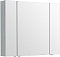 Зеркальный шкаф Aquanet Алвита New 100 Серый - 2 изображение