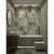 Керамогранит Vitra Декор Marble-Beton Цветочный Лаппато Ректификат 30х60 - 9 изображение
