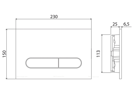 Комплект подвесной безободковый унитаз BelBagno Loto BB070CHR/SC с микролифтом + система инсталляции BelBagno BB002-80 с кнопкой смыва BB005-PR-CHROME - 8 изображение
