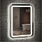 Зеркало Azario Мальта-6 55 см ФР-00001219 с подсветкой - 3 изображение