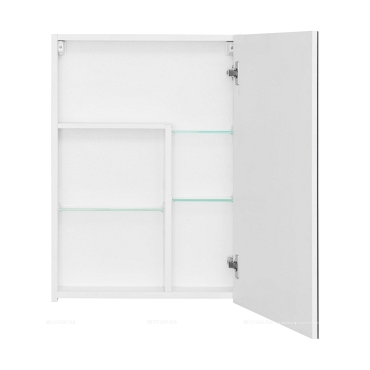 Зеркальный шкаф 50 см Aquaton Асти 1A263302AX010, белый - 2 изображение