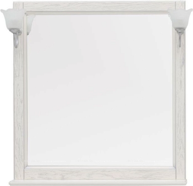 Зеркало Aquanet Тесса Декапе 85 00201812 жасмин / серебро - 2 изображение
