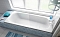 Стальная ванна BLB Universal HG 160x70 см - 2 изображение