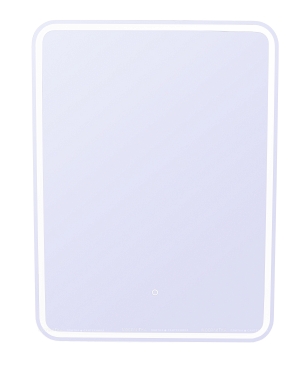 Зеркальный шкаф Style Line Каре 55 см СС-00002334 с подсветкой, белый - 2 изображение