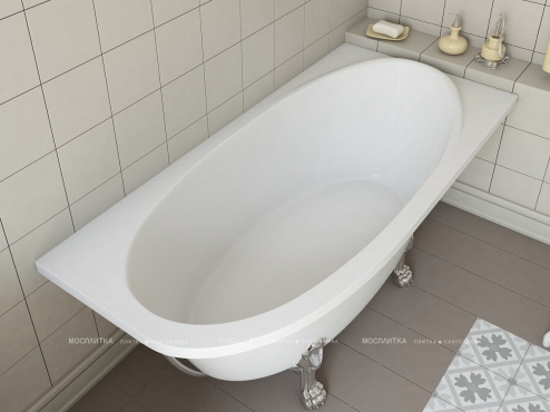 Ванна из искусственного мрамора Эстет Венеция R 170x80 ФР-00002045 - 4 изображение