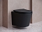 Комплект подвесной безободковый унитаз Ceramica Nova Balearica CN6000MB черный матовый с сиденьем микролифт + инсталляция Geberit Duofix UP320 111.300.00.5 - 2 изображение