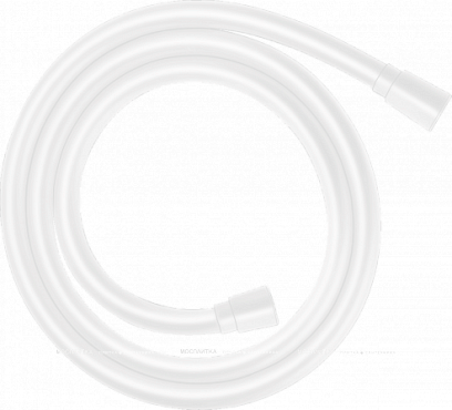 Шланг для душа 160 см Hansgrohe Isiflex 28276700, белый матовый - 2 изображение