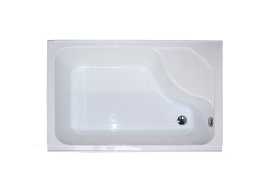 Душевой уголок Royal Bath 8120BP-C матовое правый - 3 изображение
