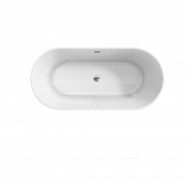 Акриловая ванна 170х80 см BelBagno BB705-1700-800 белая - 3 изображение