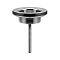 Донный клапан для раковины универсальный Wellsee Drainage System 182145000, хром, универсальный