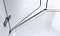 Душевой уголок BelBagno Kraft 80х80 см KRAFT-P-1-80-C-Cr-L профиль хром, стекло прозрачное - 4 изображение