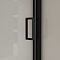 Душевая дверь Vincea City 110х VDS-5CT110CLB черный, стекло прозрачное - 3 изображение