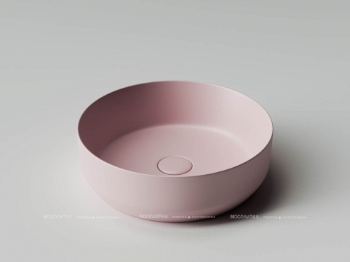 Рукомойник Ceramica Nova Element 39 см CN6022MP, розовый матовый - 3 изображение