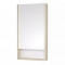 Зеркальный шкаф Aquaton Сканди 45 белый, дуб верона 1A252002SDB20