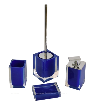 Дозатор для жидкого мыла Ridder Colours синий, 22280503 - 3 изображение