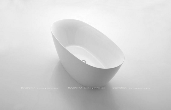 Акриловая ванна BelBagno 170х80 см BB77-1700-W0 без перелива, белый - 3 изображение