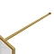 Душевая перегородка Vincea Walk-In HP Art VSW-1HP100FLBG 100x200, брашированное золото, стекло рифленое - 5 изображение