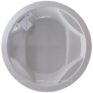Акриловая ванна Astra-Form Аврора 186,4x186,4, белый глянец 01010038 - 3 изображение