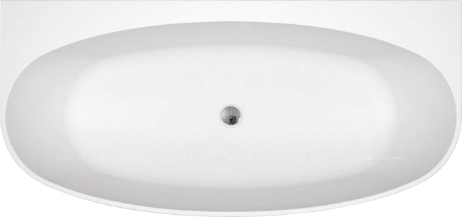 Акриловая ванна BelBagno 150х78 см BB83-1500-W0 без перелива, белый - 2 изображение