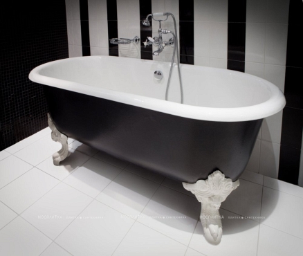 Смеситель для ванны с душем Jacob Delafon Cleo 1889 E24313-CP хром глянец - 2 изображение