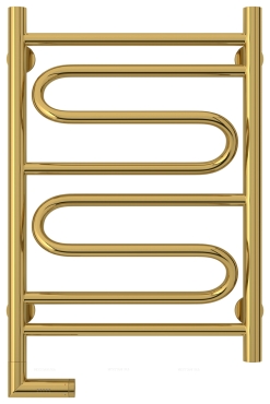 Полотенцесушитель электрический Сунержа Элегия 2.0 60х40 см 03-5218-6040 золото - 2 изображение