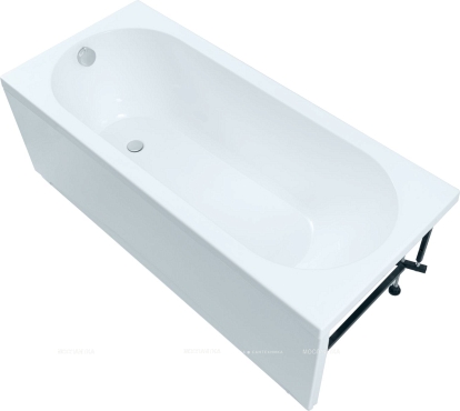 Акриловая ванна 170x75 см Aquanet Lotos 309624 белая - 12 изображение