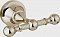 Крючок двойной Cezares Olimp DHK-02-M цвет бронза, ручки металл - 3 изображение